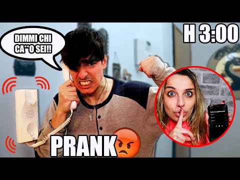 MI FA CREDERE CHE QUALCUNO CITOFONI ALLE 3 DI NOTTE! - SCHERZO! *L'HO PRESA MALE!*