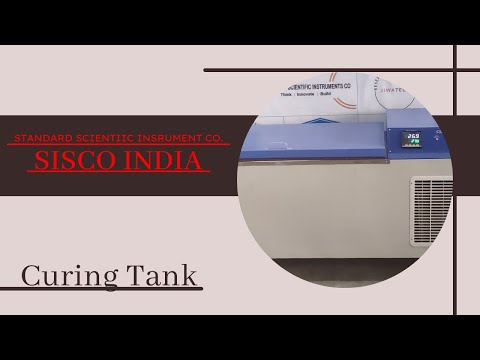 Accelerated Curing Tank