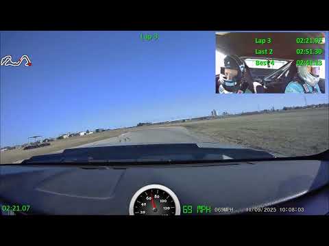 BOSSECA at Cresson 3.1 with The Driver's Edge Nov 2025 Session 5