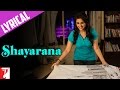 Lyrical Shayarana Song With Lyrics Daawat E Ishq Aditya Roy Kapur Parineeti Kausar Munir