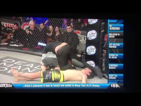 Ed west on AXS TV Inside Mma