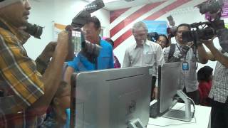 preview picture of video 'Perasmian Pusat internet 1Malaysia Felda Sg Tengi oleh Dato Seri Ahmad Shabery Chek'