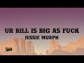 Ur Bill Is Big As Fuck Jessie Murph Lyrics