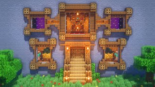 Minecraft: How to Build a Mountain Base | Survival Mountain Base Tutorial