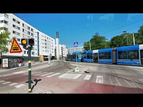 Tom körning från Nyboda Garage till Trekanten - Cementa ( Stockholm SSV Nyboda Hallen Garage )