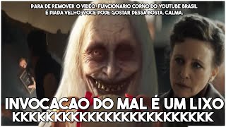 Invocação do mal 4 foi tão ruim que eu fiz um vídeo sobre pra recuperar a grana do ingresso (RE-UP)