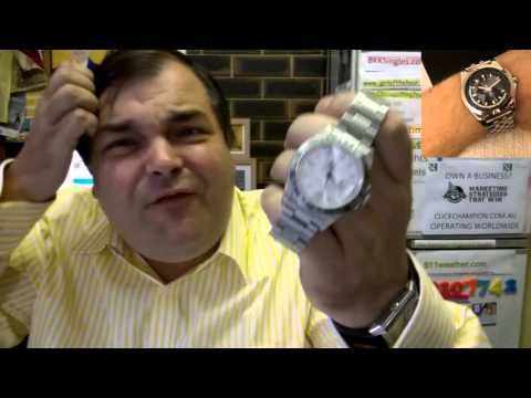 ARCHIE EXPLODES - Breitling Galactic Uni-time Sleek T