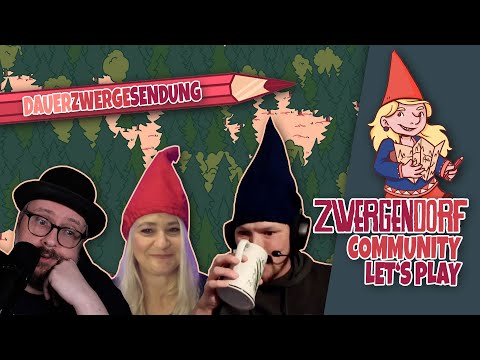 Zwergendorf ✏️🍺 Community Let's Play mit Autorin Rita Modl #dauerZWERGEsendung #skelliggames