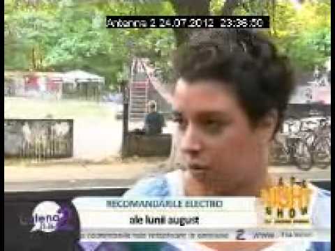 Late Night Show cu Cosmina Păsărin - recomandările evenimentelor din august 2012