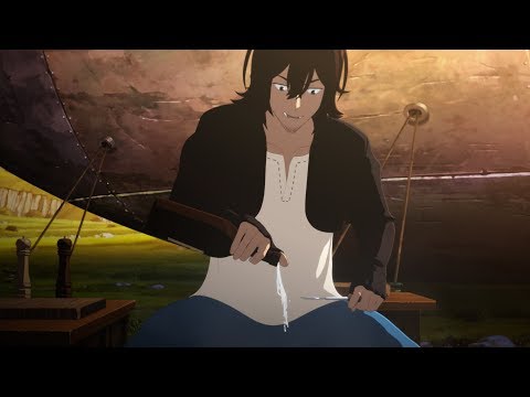 “龍の尾身ステーキサンド”飯テロシーン