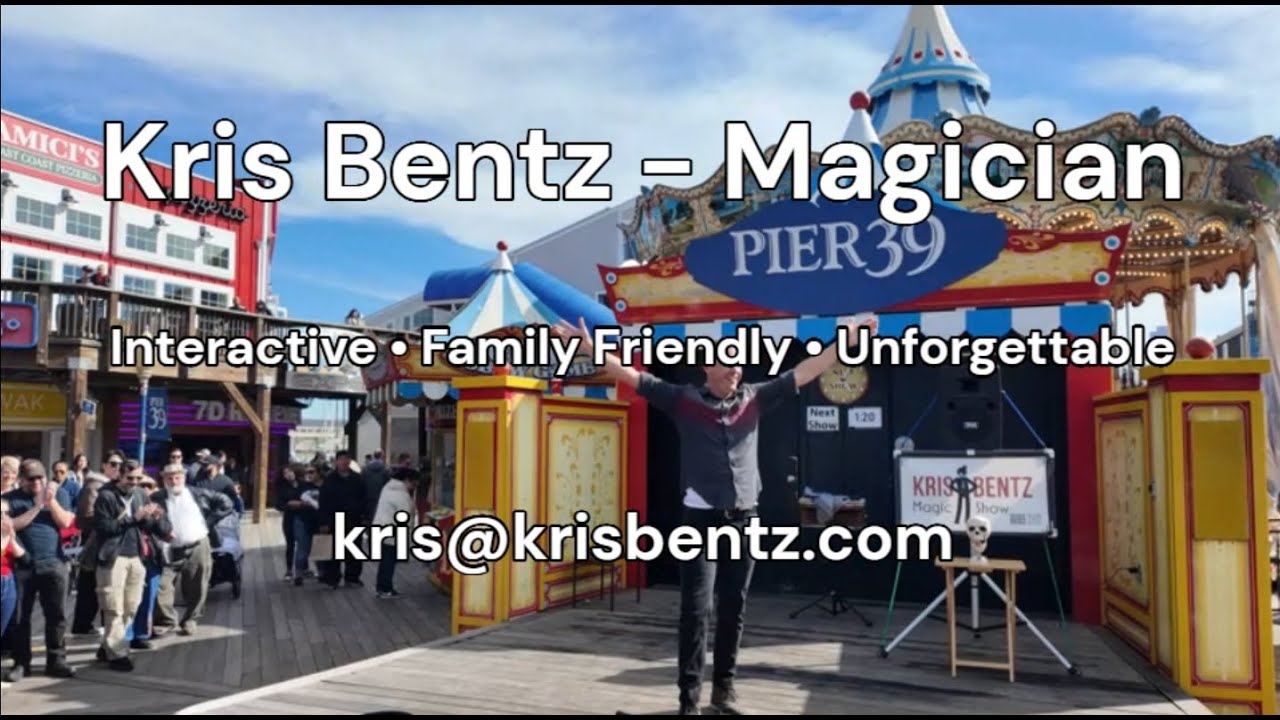 Promotional video thumbnail 1 for Magician, Kris Bentz