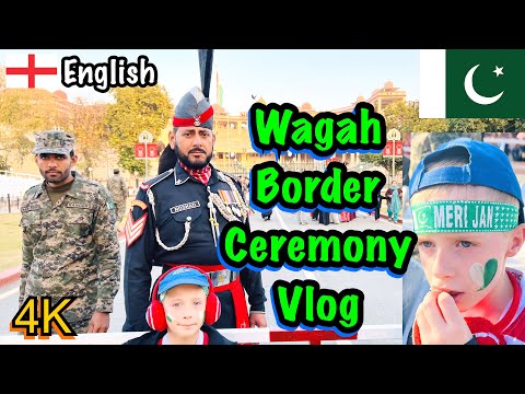 Logan goes to the Wagah Border Ceremony at Lahore in Pakistan - 4K vlog