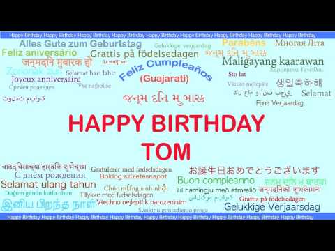 Tom   Languages Idiomas - Happy Birthday