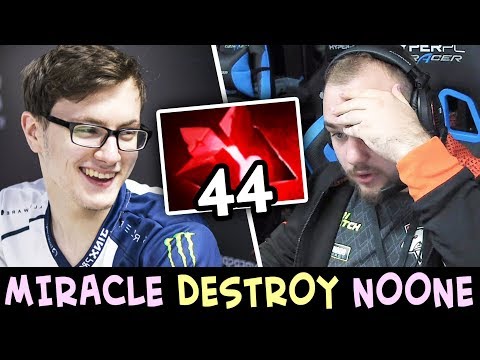 Miracle 44 CHARGES Storm Spirit — TOYING on Noone Morphling