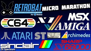 Retrobat ☆ Micro Marathon with Time Stamps #retrobat #emulator #frontend