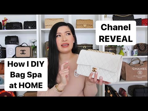Chanel Vintage Classic Flap REVEAL + HOW I DIY BAG SPA AT HOME. MY BEST TIPS | kimcurated