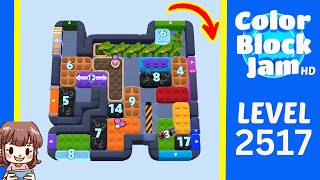 Solution du Niveau 2517 de Color Block Jam