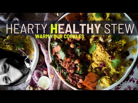 How to make a HEALTHY Comfort Food recipe | HEARTY WINTER STEW