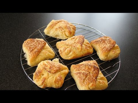 Flaky scones. Puffs. Puff Pastry Dough recipe.