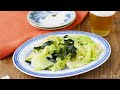 Addictive Wakame Cabbage Easy To Mix Easy Wakame And Lettuce Recipe Macaroni