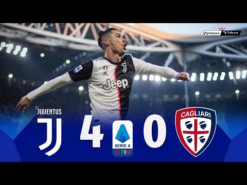 Juventus 4 x 0 Cagliari (C. Ronaldo Hat-Trick) ● Serie A 19/20 Extended Goals & Highlights HD