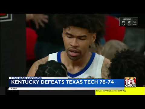 Kentucky pulls out OT victory over Texas Tech