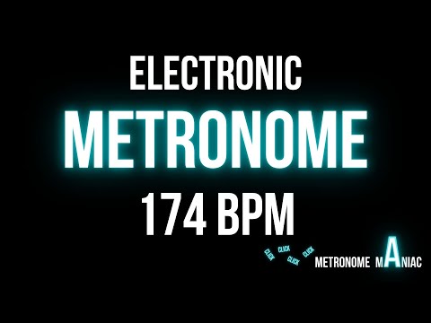 Metronome 174 BPM -  Electronic beep