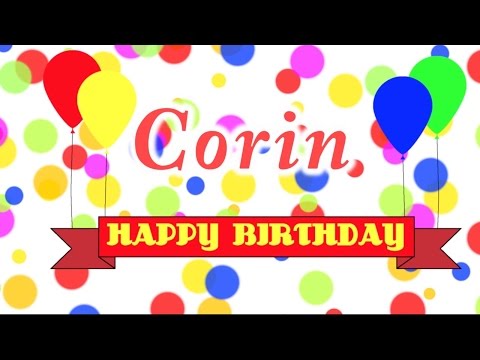 Happy Birthday Corin Song