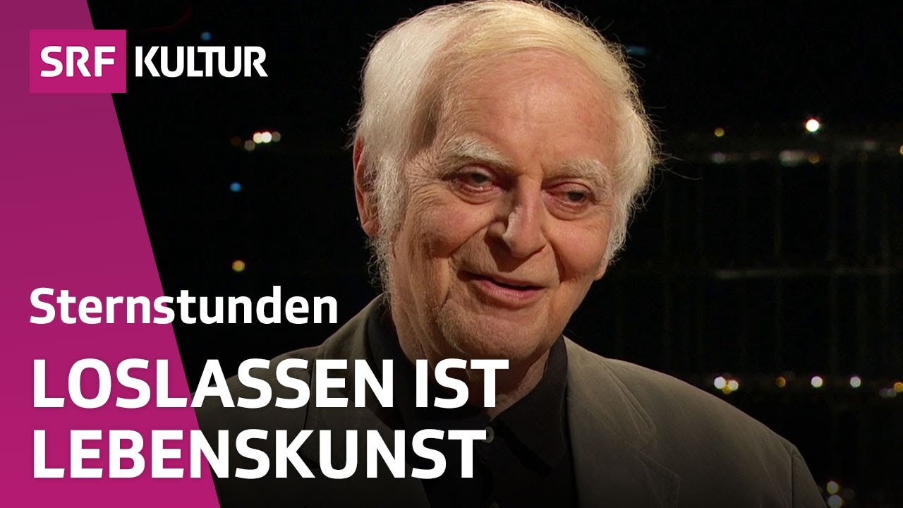 Schriftsteller Adolf Muschg über Zen – Wie geht Lebenskunst? | Sternstunde Philosophie | SRF Kultur