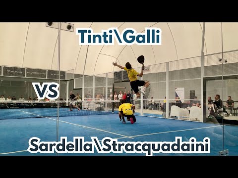 TINTI\GALLI VS SARDELLA\STRACQUADAINI - HIGHLIGHTS SERIE A PADEL 2025
