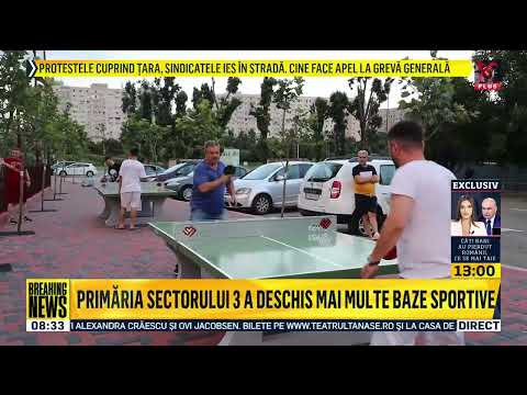 Sector 3 dezvoltă baze sportive gratuite pentru copii, tineri și adulți
