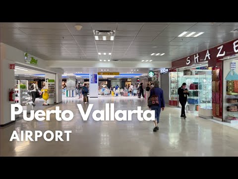 Aeroporto de Puerto Vallarta (PVR) 2022 - CHEGADA E PARTIDA