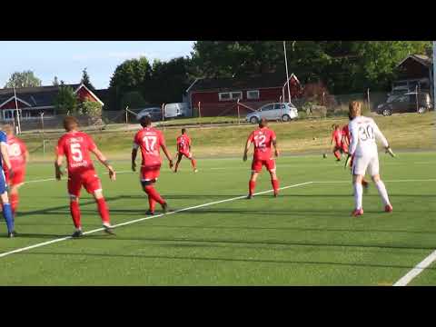 2023-06-08 Frövi IK - Nora BK 4-3 Division 4 Örebro. Filmen visar 3-0 målet.