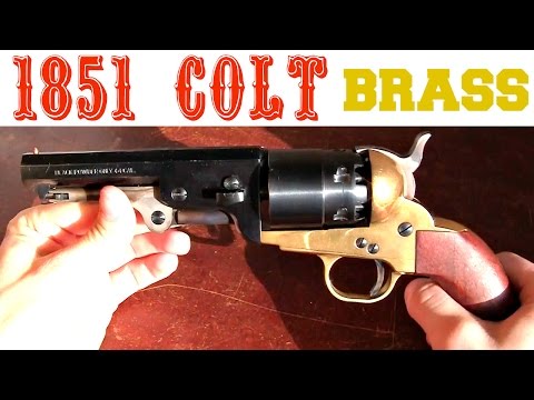 Pietta 1851 Brass Colt Navy Black Powder Review