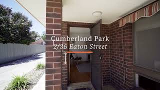 Video overview for 2/36 Eaton Street, Cumberland Park SA 5041