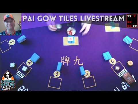 Pai Gow Tiles Livestream - 8 Hands - Casino Dealer - Session #3.