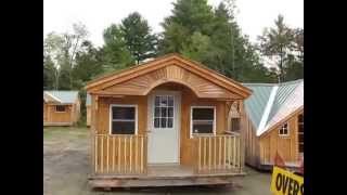preview picture of video '12x20 Rental Cabin Home Office JamaicaCottageShop.com'