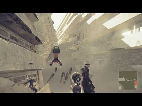 Nier Automata - 18 Adam (9S) PC gameplay 2019 (F.A.R mod)