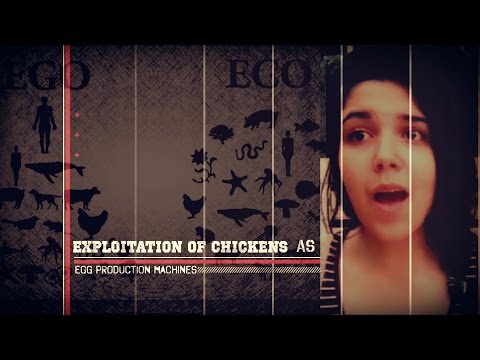 , title : 'Exploitation Of Chickens As "Egg Machines"'