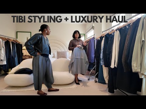 TIBI STYLING SESSION+ Winter luxury, pre loved haul