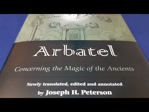 ARBATEL: the most 'optimistic' of the Grimoires - Esoteric Book Review