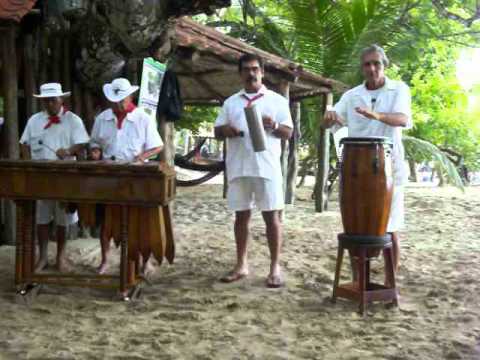 Traditional Costa Rican Music Performance @ Tortuga Island, Costa Rica