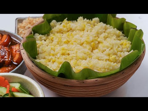 Cách nấu xôi đậu xanh nước cốt dừa bằng xửng hấp