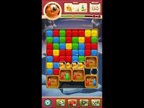 Toon Blast Level 3641 - NO BOOSTERS 🐻🐺🐱 | SKILLGAMING ✔️