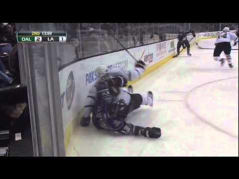 Brenden Morrow pops Kyle Clifford HD