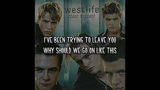 Westlife - You Make Me Feel (Lyrics)