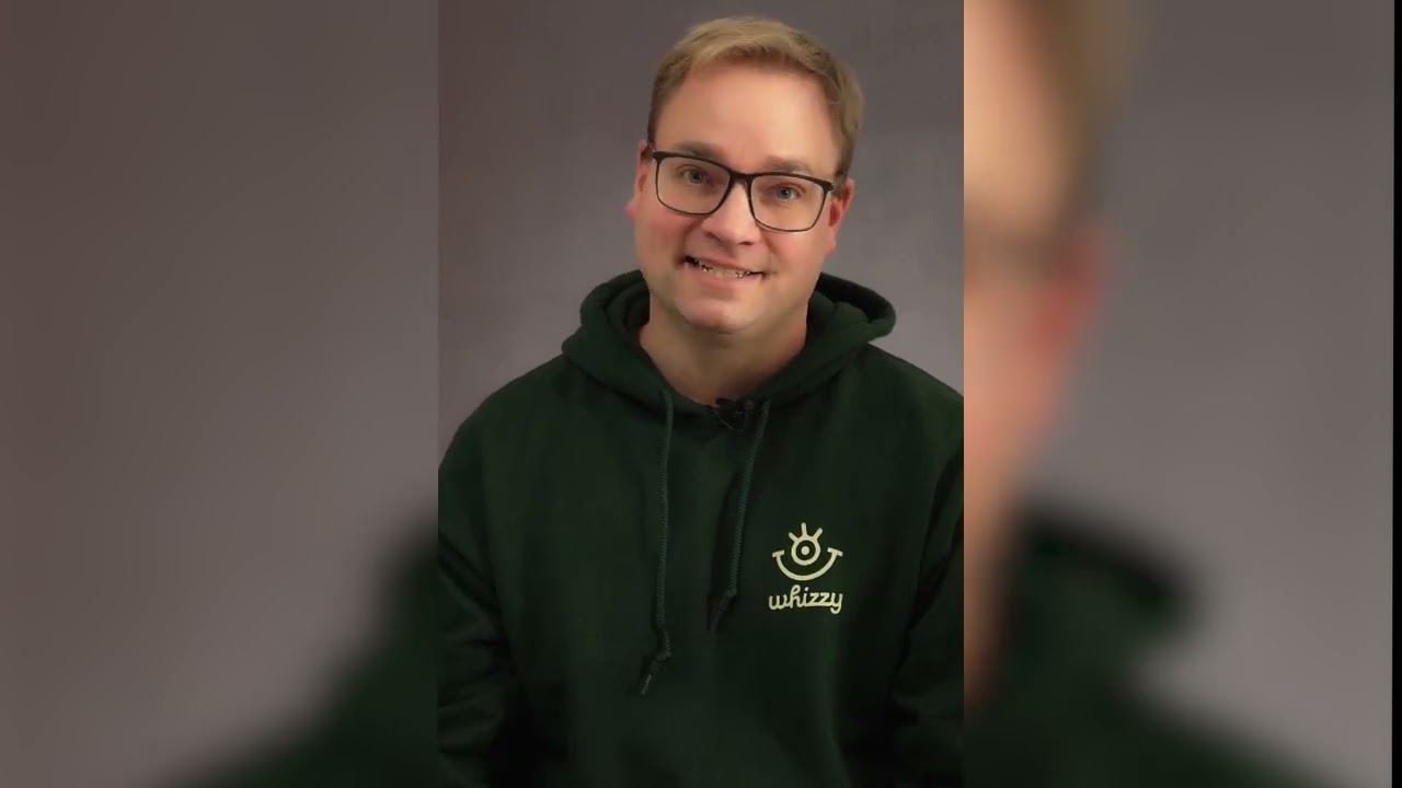 Simon erzählt die whizzy-Geschichte