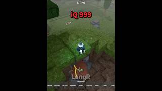 iQ 100 Vs iQ 999 SAVE THE SQUID KID?  #roblox #99nightintheforest #longr