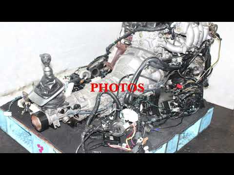 JDM NISSAN SILVIA 240SX S15 SR20DET 2.0L TURBO  ENGINE RWD 6SPEED MANUAL TRANSMISSION: video still