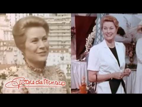 Princess Grace of Monaco - "Rearranged" Clips (1982) Unreleased final film of Grace Kelly